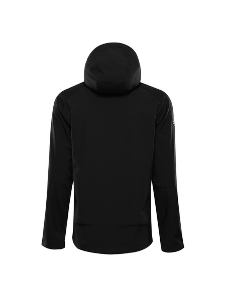 ALPINE PRO Muška softshell jakna s membranom ALPINE PRO HOOR black