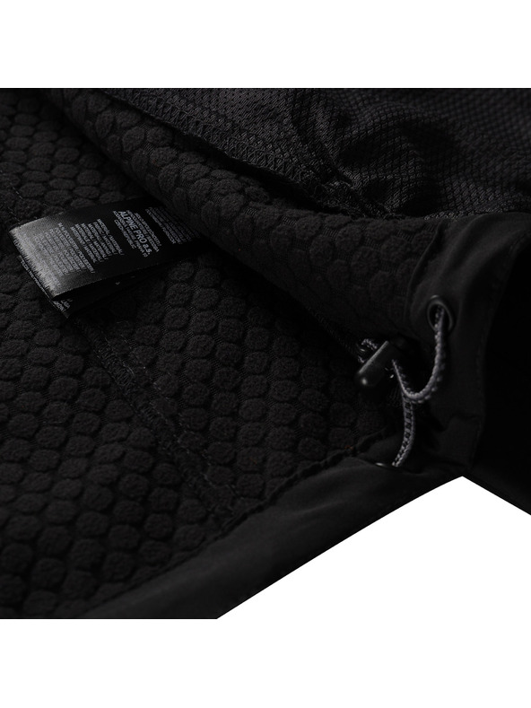 ALPINE PRO Muška softshell jakna s membranom ALPINE PRO HOOR black