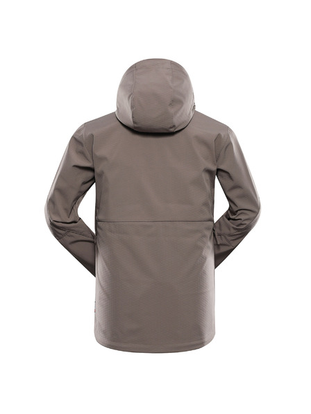 ALPINE PRO Muška softshell jakna s membranom ALPINE PRO HOOR 2 driftwood