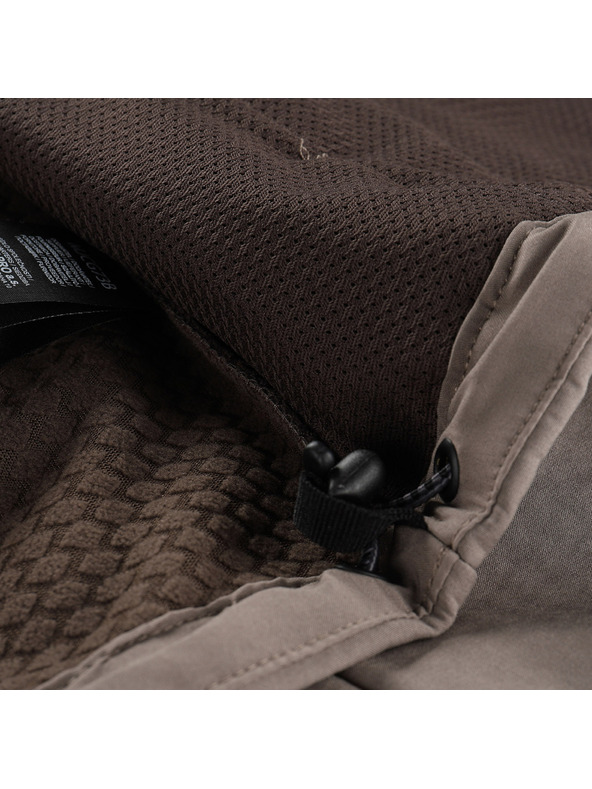 ALPINE PRO Muška softshell jakna s membranom ALPINE PRO HOOR 2 driftwood