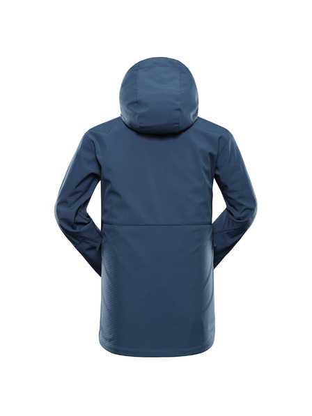 ALPINE PRO Muška softshell jakna s membranom ALPINE PRO HOOR 2 dk.metal blue