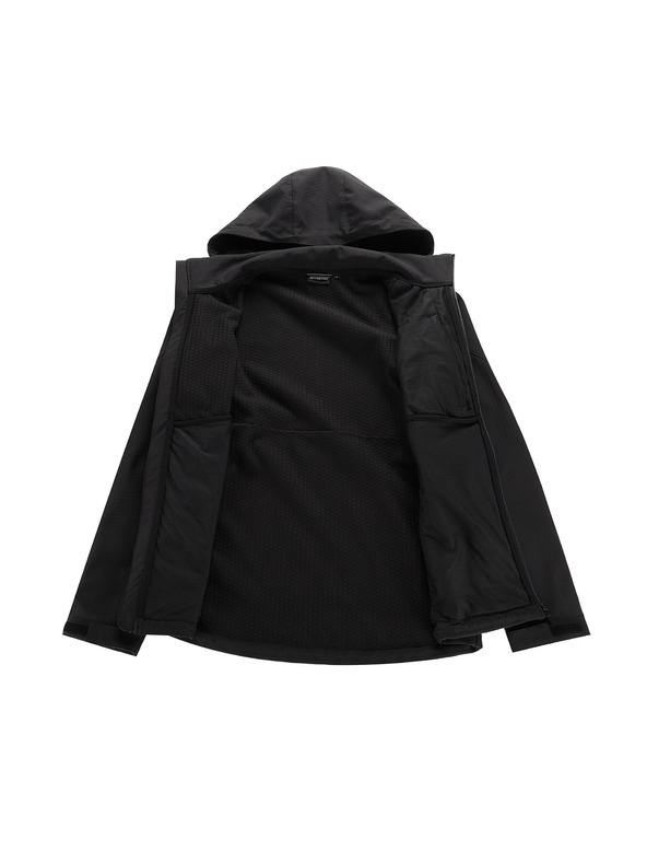 ALPINE PRO Muška softshell jakna s membranom ALPINE PRO GEDER black