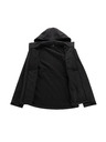 ALPINE PRO Muška softshell jakna s membranom ALPINE PRO GEDER black