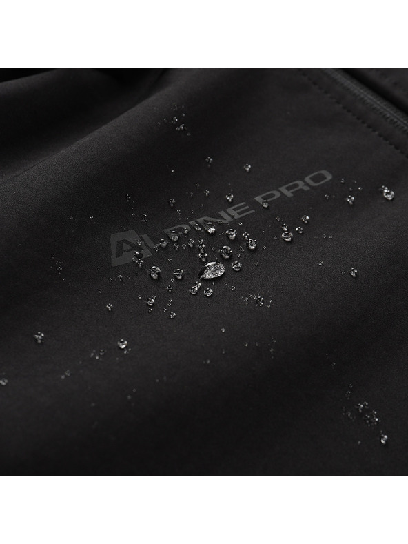 ALPINE PRO Muška softshell jakna s membranom ALPINE PRO GEDER black