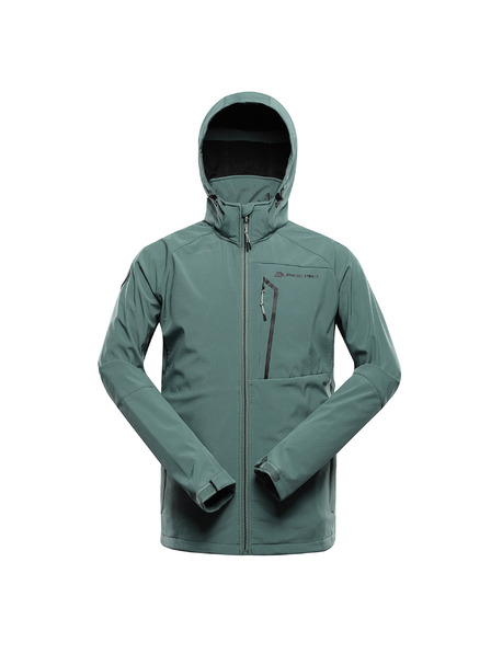 ALPINE PRO Muška softshell jakna ALPINE PRO HOOR myrtle