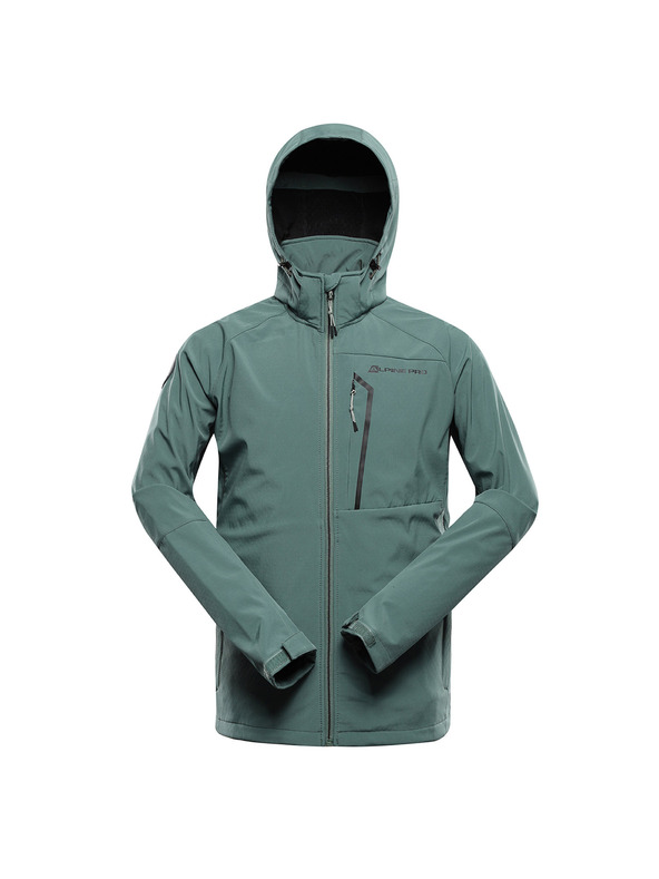 ALPINE PRO Muška softshell jakna ALPINE PRO HOOR myrtle