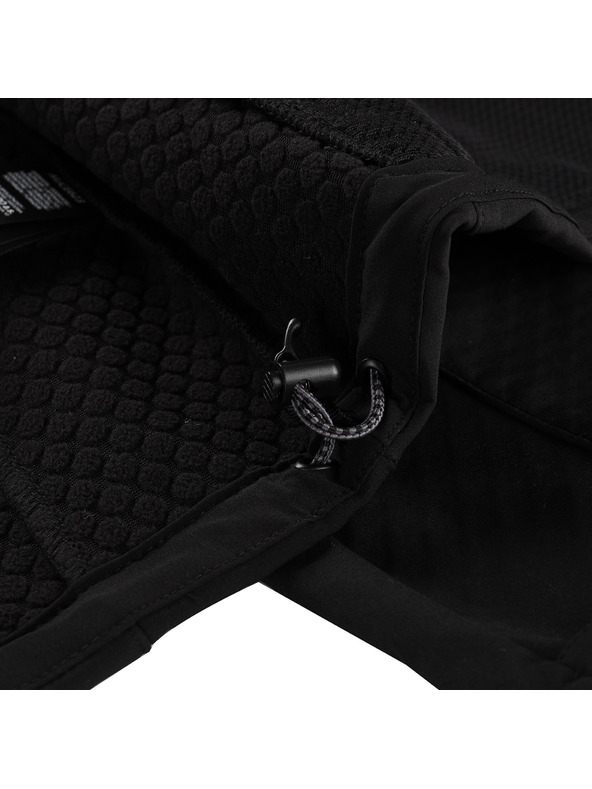 ALPINE PRO Muška softshell jakna s membranom ALPINE PRO HOOR black