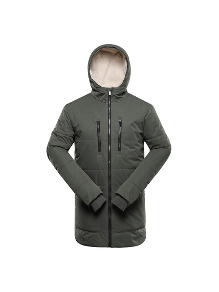 ALPINE PRO Muška dulja zimska jakna s membranom ptx ALPINE PRO COLWEL petrol