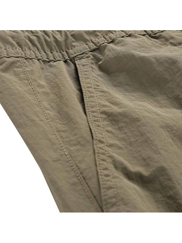 ALPINE PRO Muške slobodne hlače s elastičnim strukom ALPINE PRO NOVER stone gray