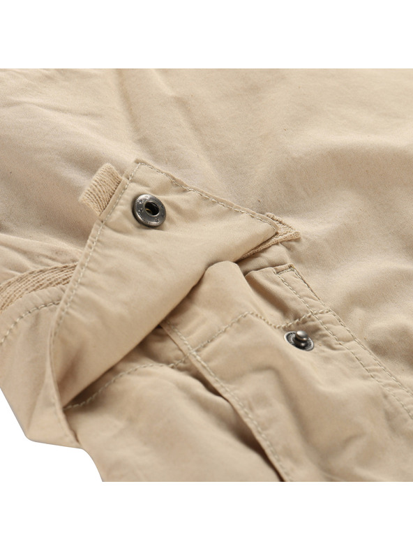 ALPINE PRO Muške pamučne kratke hlače ALPINE PRO URT camel