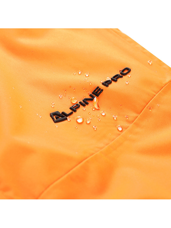 ALPINE PRO Muške skijaške hlače s membranom ptx snow ALPINE PRO EDES neon shocking orange