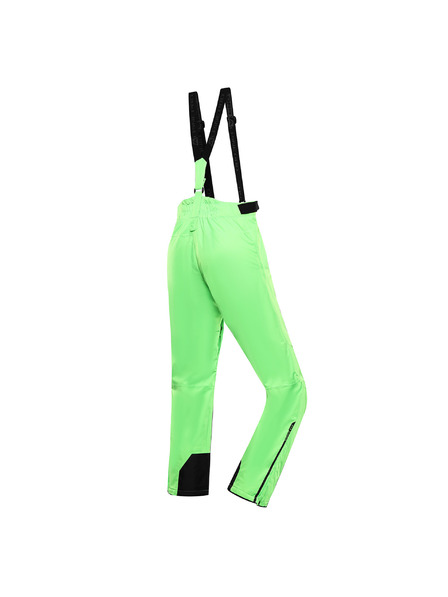 ALPINE PRO Muške skijaške hlače s membranom ptx snow ALPINE PRO EDES neon green gecko