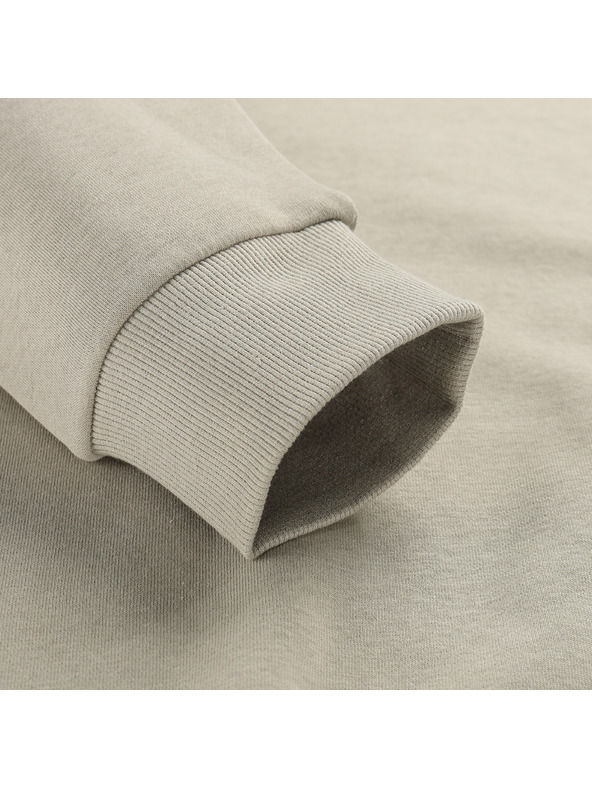 ALPINE PRO Muška pamučna mikina ALPINE PRO NEGG abbey stone