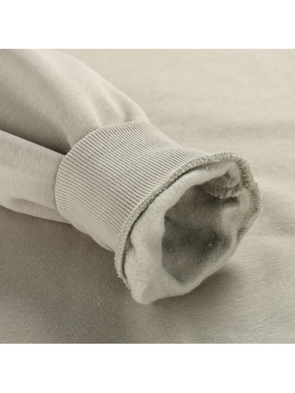 ALPINE PRO Muška pamučna mikina ALPINE PRO NEGG abbey stone