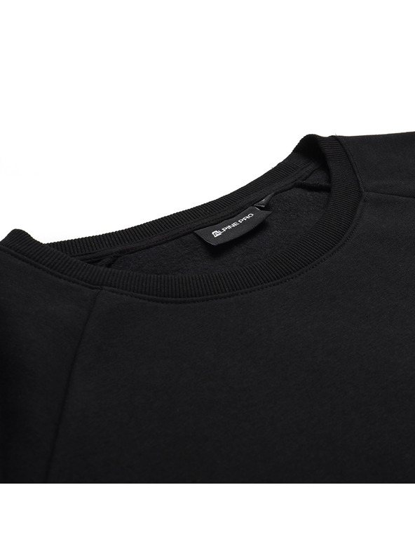 ALPINE PRO Muška pamučna mikina ALPINE PRO NEGG black