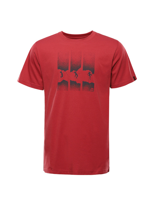 ALPINE PRO Muška brzo sušeća majica s cool dry ALPINE PRO BOLEN 2 cardinal varijanta pb