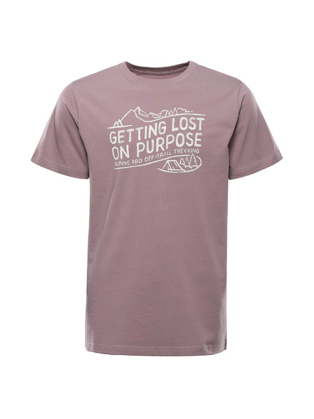 ALPINE PRO Muška pamučna majica ALPINE PRO DORG quail varijanta pb