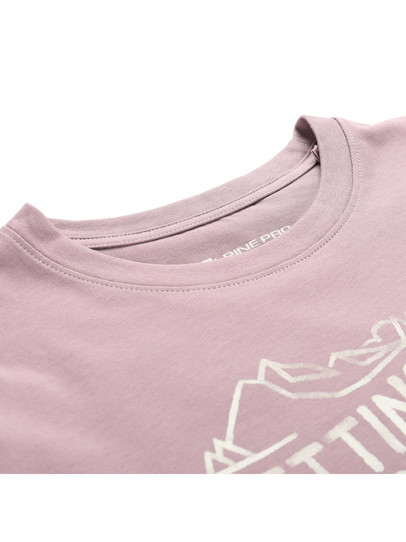 ALPINE PRO Muška pamučna majica ALPINE PRO DORG quail varijanta pb