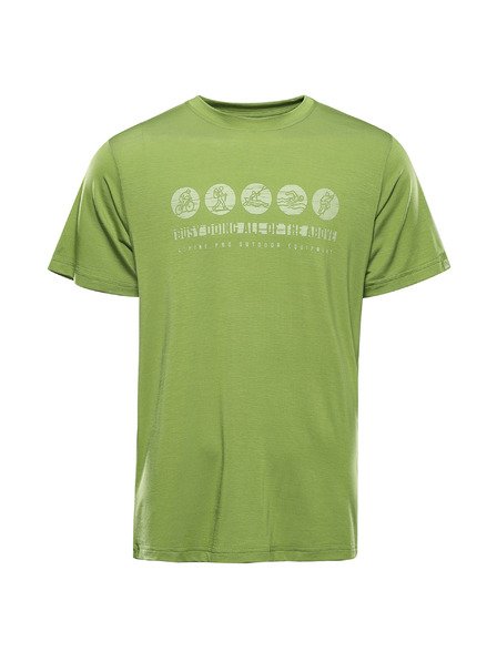 ALPINE PRO Muška funkcionalna majica s antibakterijskom obradom ALPINE PRO LYOR peridot