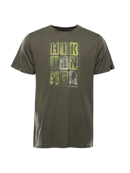 ALPINE PRO Muška brzo sušeća majica s cool dry ALPINE PRO BOLEN 2 stone gray varijanta pa