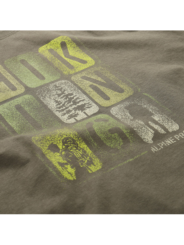 ALPINE PRO Muška brzo sušeća majica s cool dry ALPINE PRO BOLEN 2 stone gray varijanta pa