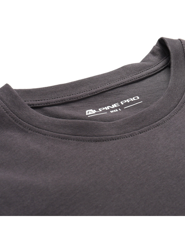 ALPINE PRO Muška pamučna majica ALPINE PRO DOMEN obsidian varijanta pa