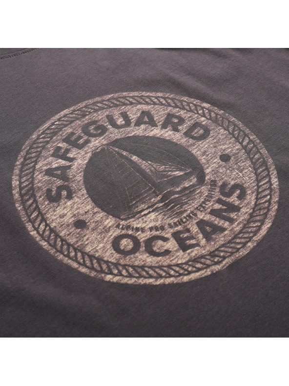 ALPINE PRO Muška pamučna majica ALPINE PRO DOMEN obsidian varijanta pa