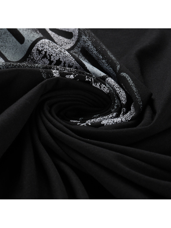 ALPINE PRO Muška brzosušeća majica s cool dry ALPINE PRO BOLEN 2 crna verzija pa