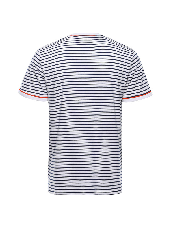 ALPINE PRO Muška pamučna majica s promjenjivim printom ALPINE PRO NAMOR moonlit ocean