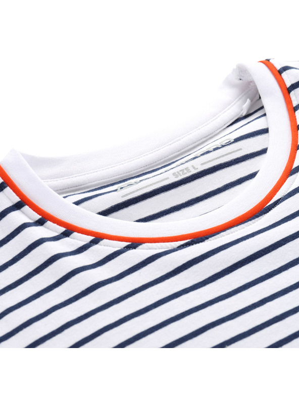 ALPINE PRO Muška pamučna majica s promjenjivim printom ALPINE PRO NAMOR moonlit ocean