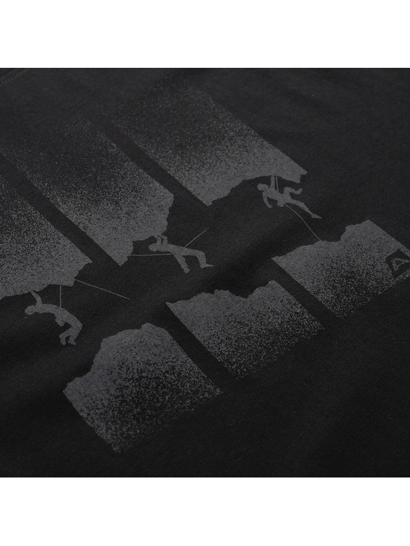 ALPINE PRO Muška brzosušeća majica s cool dry ALPINE PRO BOLEN 2 crna varijanta pb