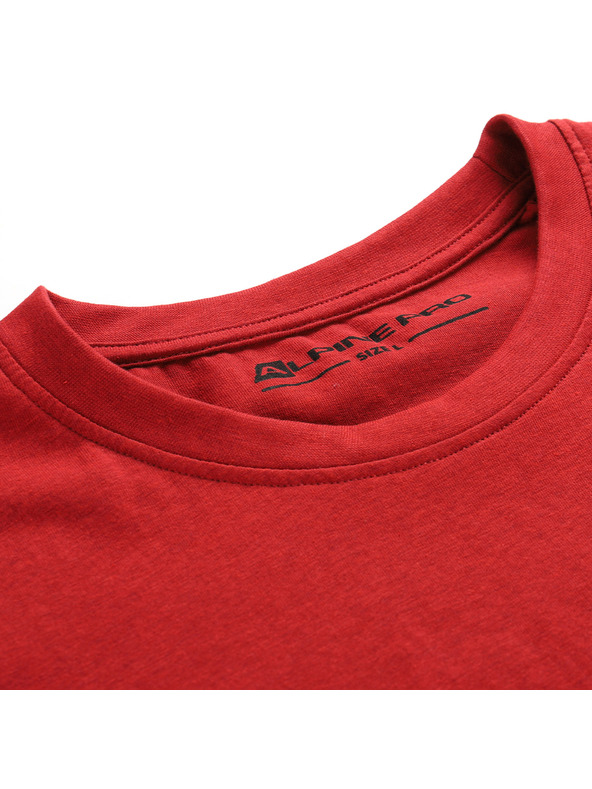 ALPINE PRO Muška majica od materijala koji se ne gužva ALPINE PRO NOGER cardinal varijanta pb