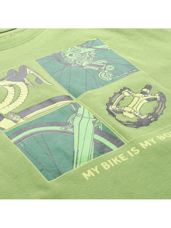 ALPINE PRO Muška majica od organske pamuke ALPINE PRO TERMES 3 peridot varijanta pa