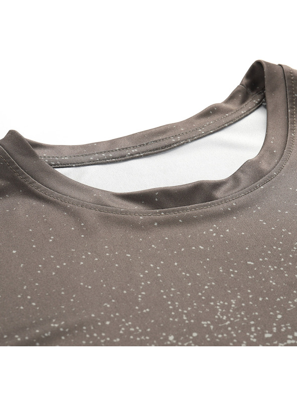 ALPINE PRO Muška funkcionalna majica s cool dry ALPINE PRO QUATR stone gray varijanta pd