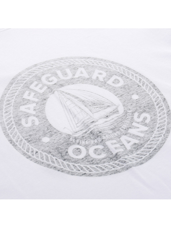 ALPINE PRO Muška pamučna majica ALPINE PRO DOMEN white varijanta pa