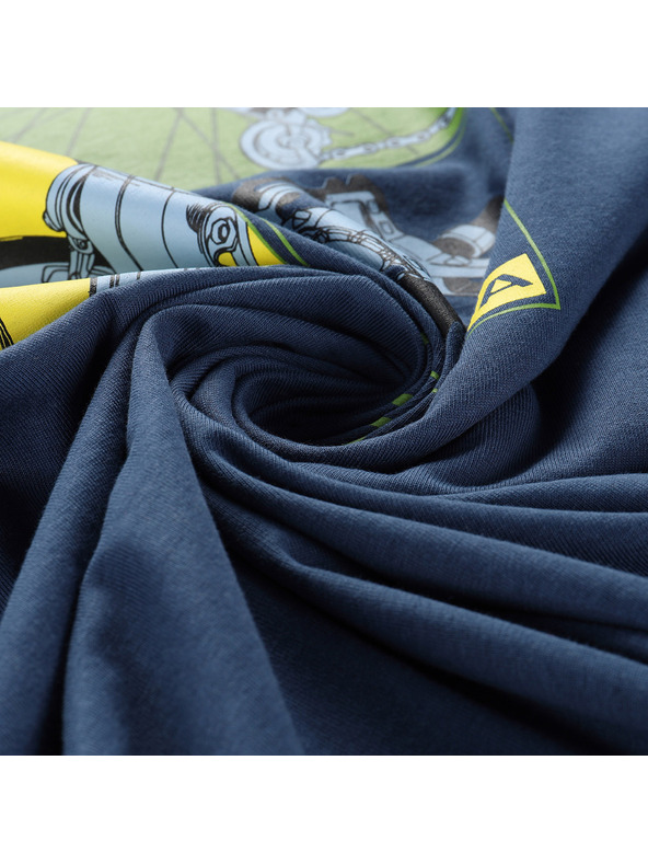 ALPINE PRO Muška majica od organske pamuke ALPINE PRO TERMES 3 blue wing teal varijanta pa