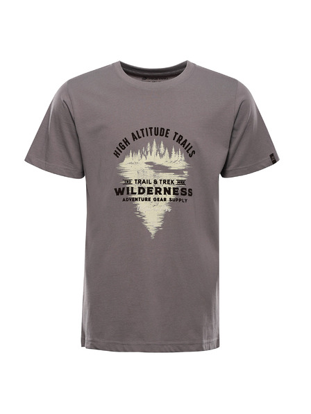 ALPINE PRO Muška pamučna majica ALPINE PRO DOMEN driftwood varijanta pc