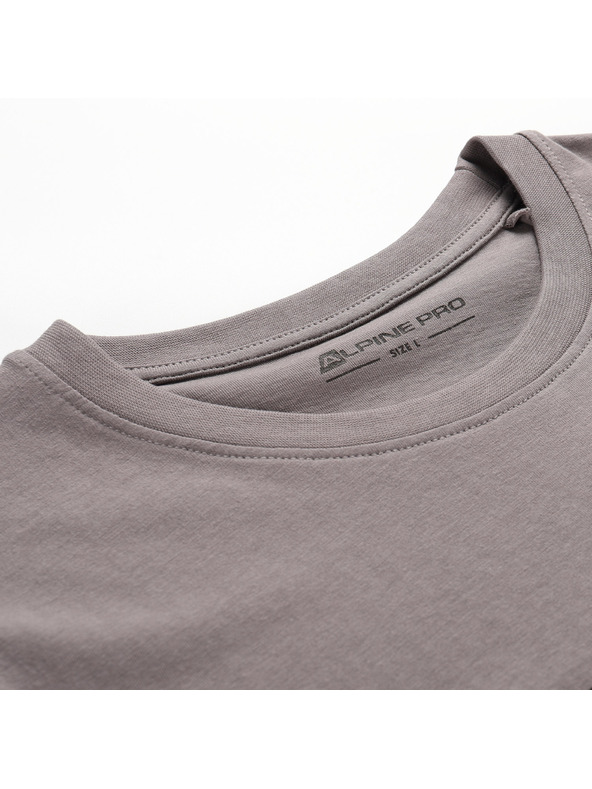 ALPINE PRO Muška pamučna majica ALPINE PRO DOMEN driftwood varijanta pc