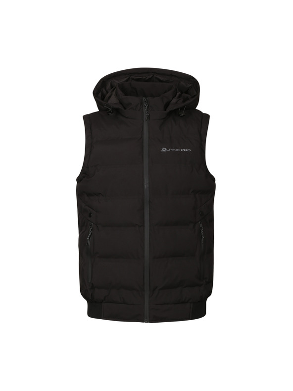 ALPINE PRO Muška grijana prsluk s USB-om tipa A ALPINE PRO HEAT black