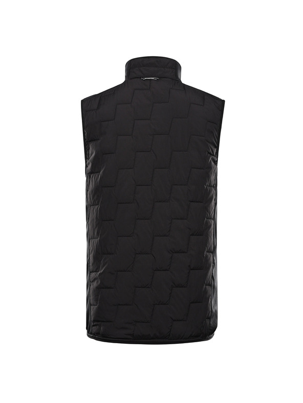 ALPINE PRO Muška tople prsluk s merino punjenjem ALPINE PRO NERC black
