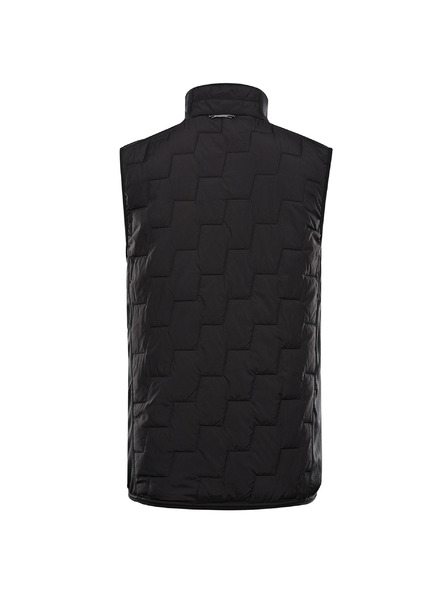 ALPINE PRO Muška tople prsluk s merino punjenjem ALPINE PRO NERC black