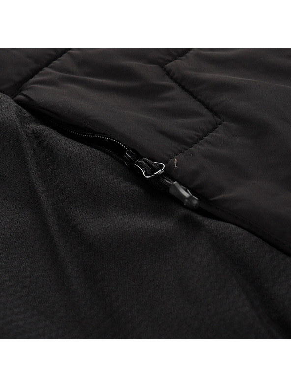 ALPINE PRO Muška tople prsluk s merino punjenjem ALPINE PRO NERC black