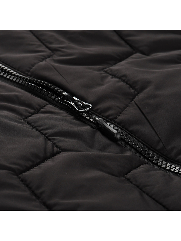 ALPINE PRO Muška tople prsluk s merino punjenjem ALPINE PRO NERC black