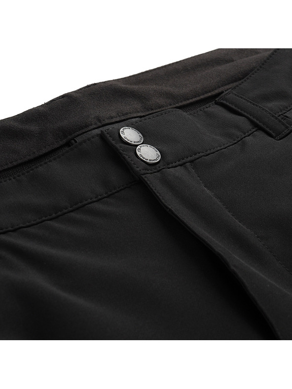 ALPINE PRO Muške softshell kratke hlače s cool dry ALPINE PRO BAK 2 black