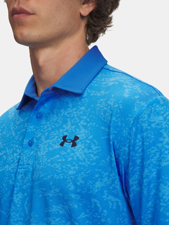 Under Armour Muška majica Under Armour UA Playoff 3.0 Printed Polo-BLU