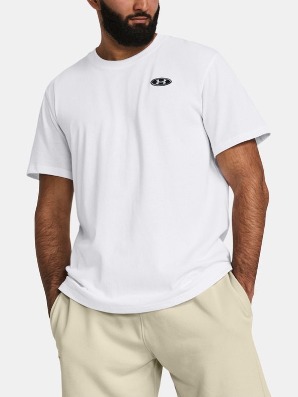 Under Armour Muška majica Under Armour UA HW LC PATCH SS-WHT