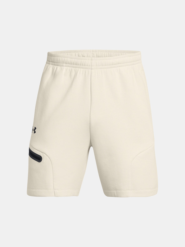 Under Armour Muške kratke hlače Under Armour UA Unstoppable Flc Shorts-WHT