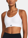 Under Armour Ženski grudnjak Under Armour UA Infinity Mid 2.0 Bra-WHT