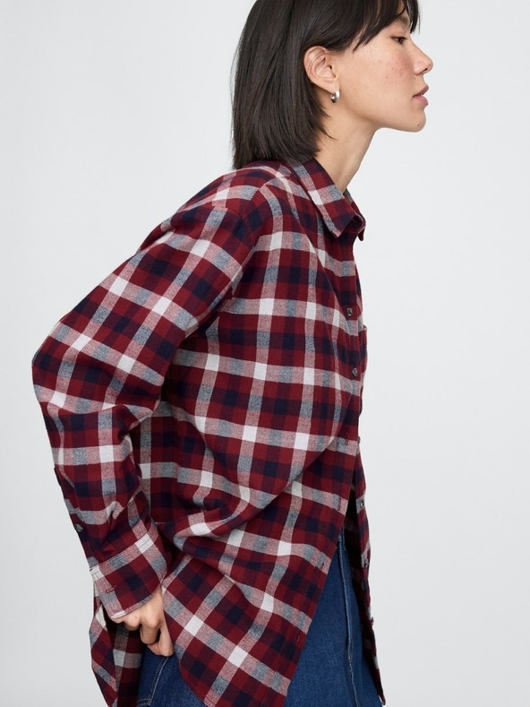 GAP Oversize flanelna košulja Big Shirt GAP