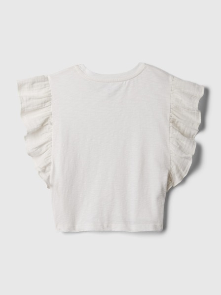 GAP Baby crop top s volanima GAP